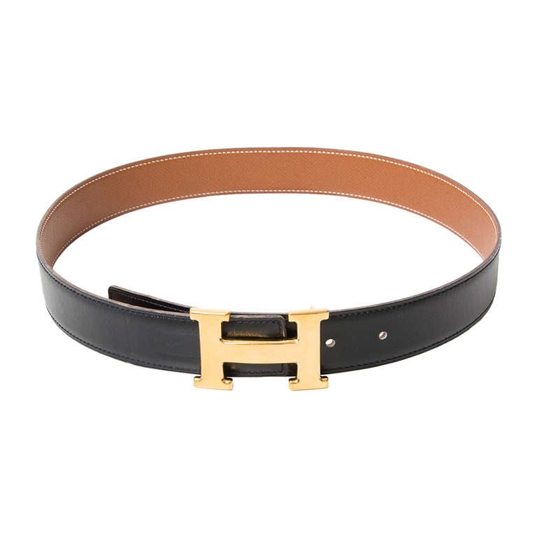 Hermès Reversible "H" Belt