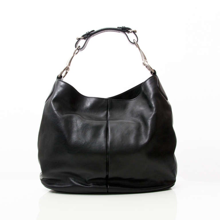 Women's Gucci Black Hobo Shoulder Bag