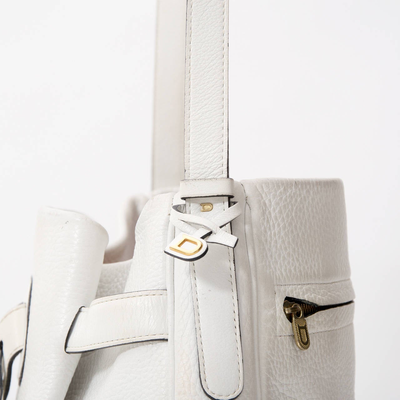 Women's Delvaux White Hobo Bag