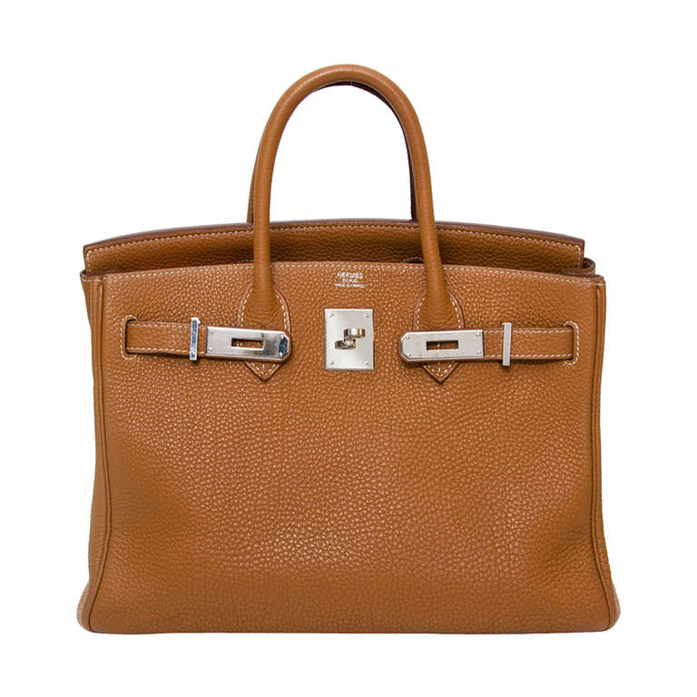 Hermes Gold Birkin Bag 30