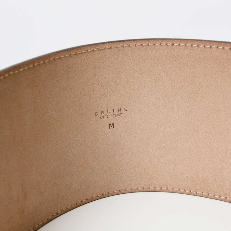 celine wide belt