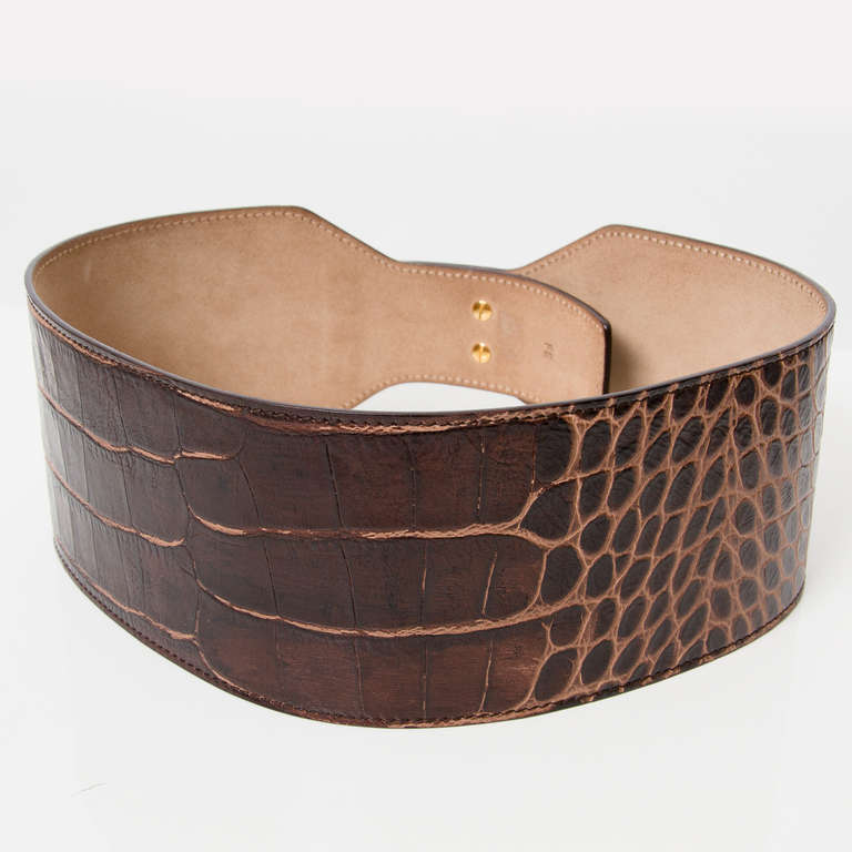 celine brown belt