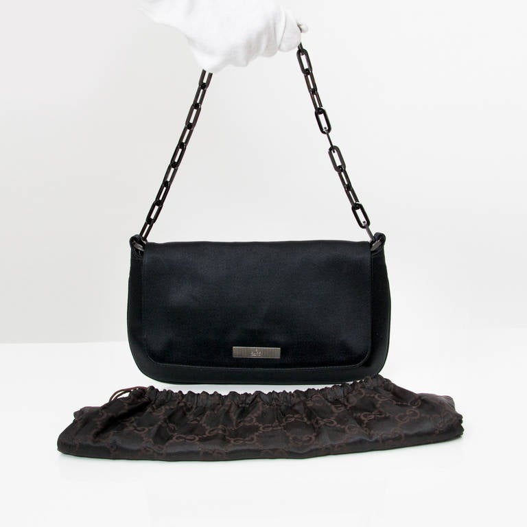Women's Gucci Black Mini Flapbag