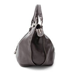 Celine Bittersweet Dark Brown Large Hobo Bag