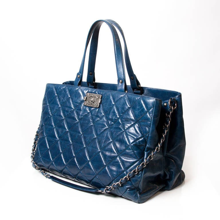 Chanel Portobello Petrol Blue Bag 1