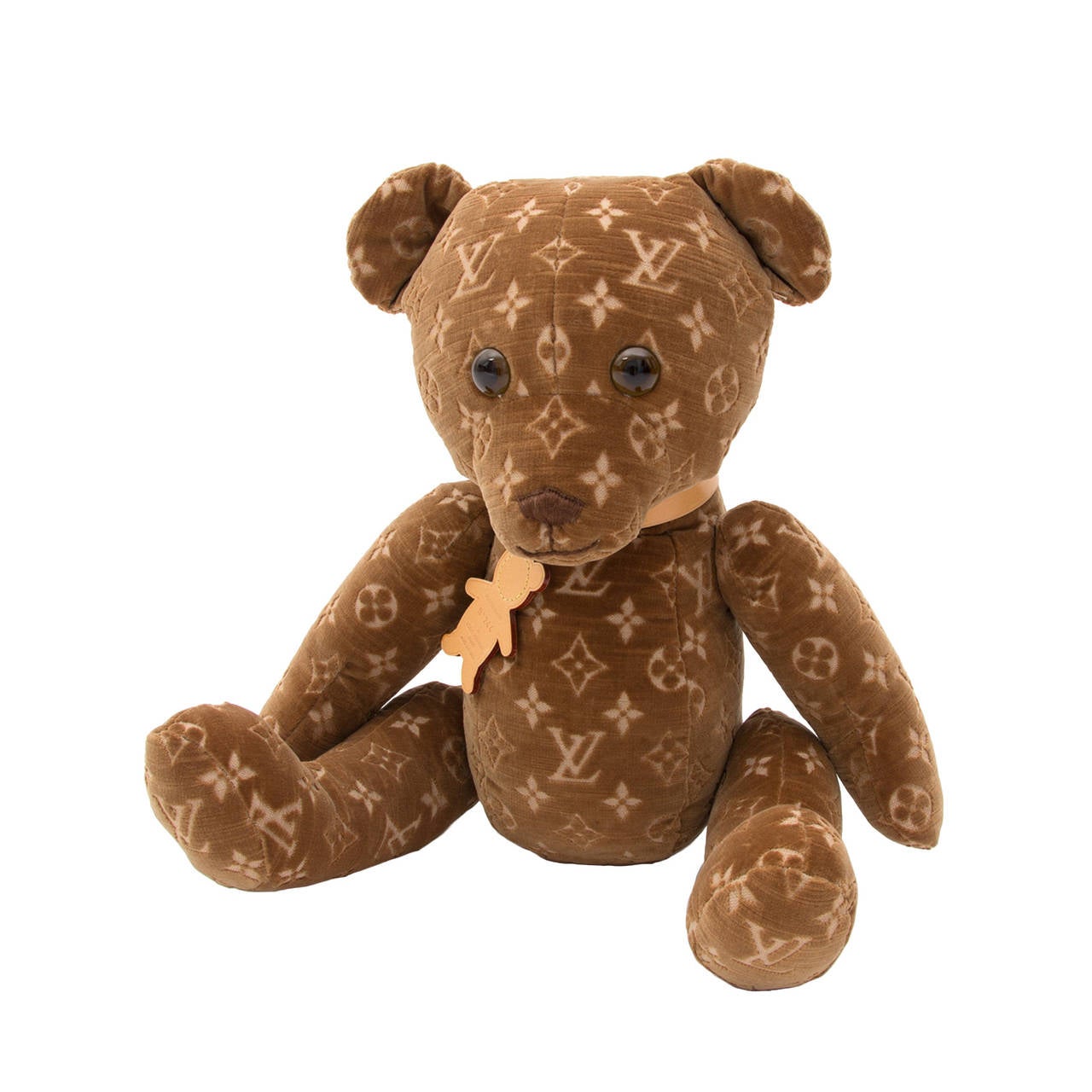 Louis Vuitton Monogram Limited Edition VIP Collectible DouDou Teddy Bear at 1stdibs