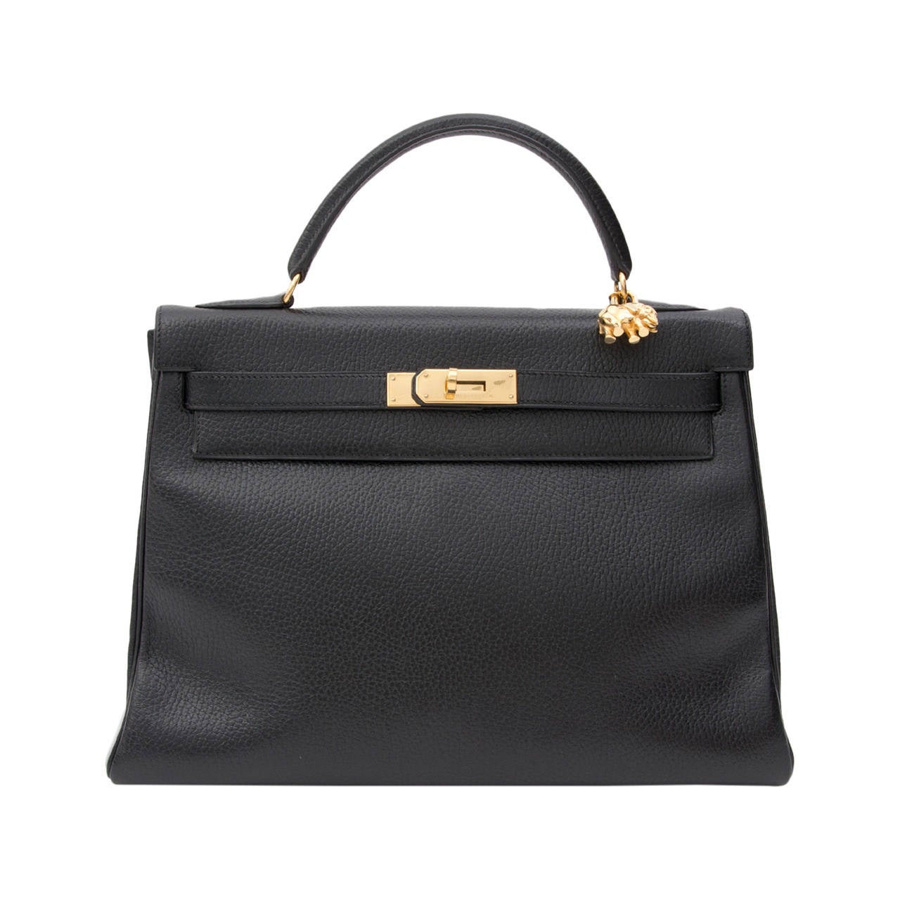 Hermes Kelly 32cm Black GHW