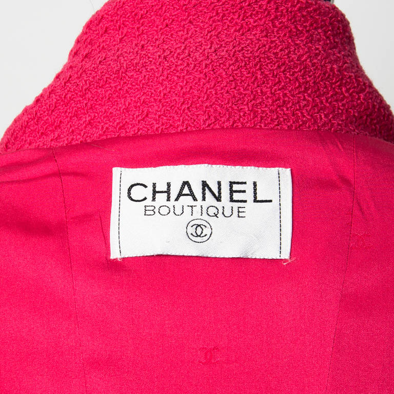 Women's Chanel Boutique Fuchsia Blazer