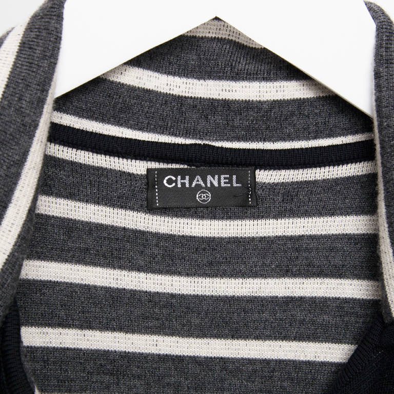 Women's Chanel Reversible Long Cardigan Sweater