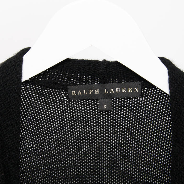 Women's Ralph Lauren Black Cardigan For Sale