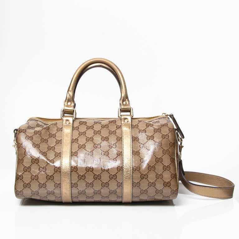 Gucci Joy Imprime Boston Bag In Excellent Condition In Antwerp, BE