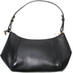 Delvaux Black Shoulder Bag with Golden Hardware