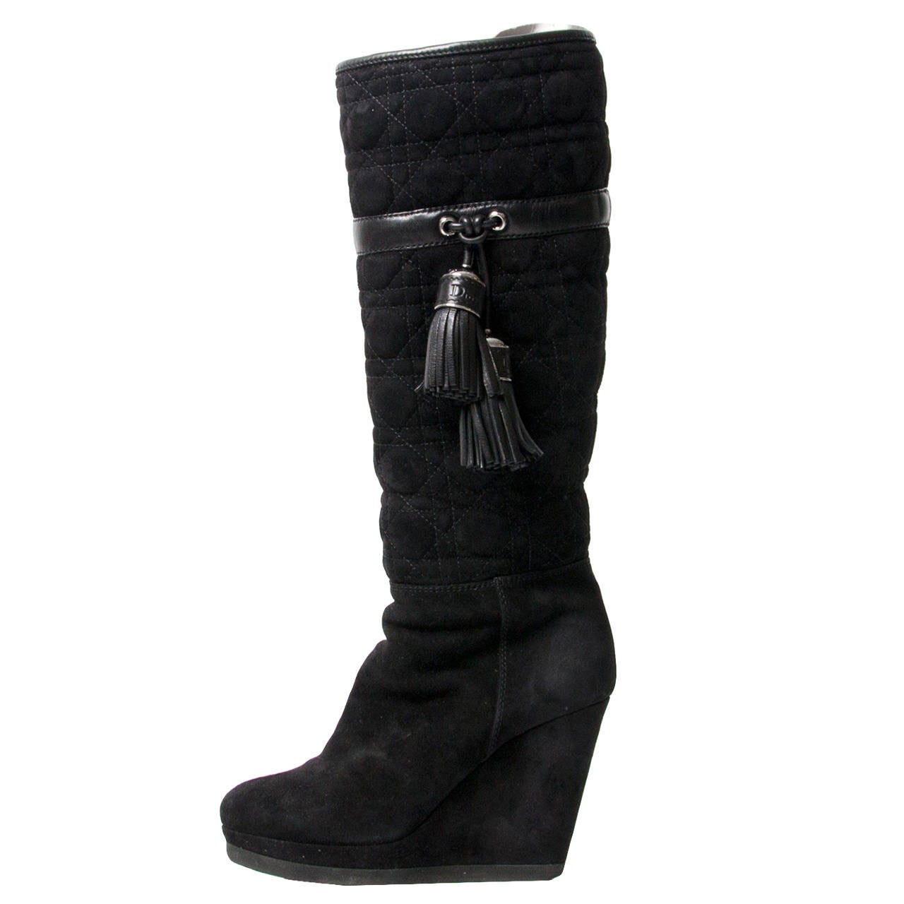christian dior tall boots