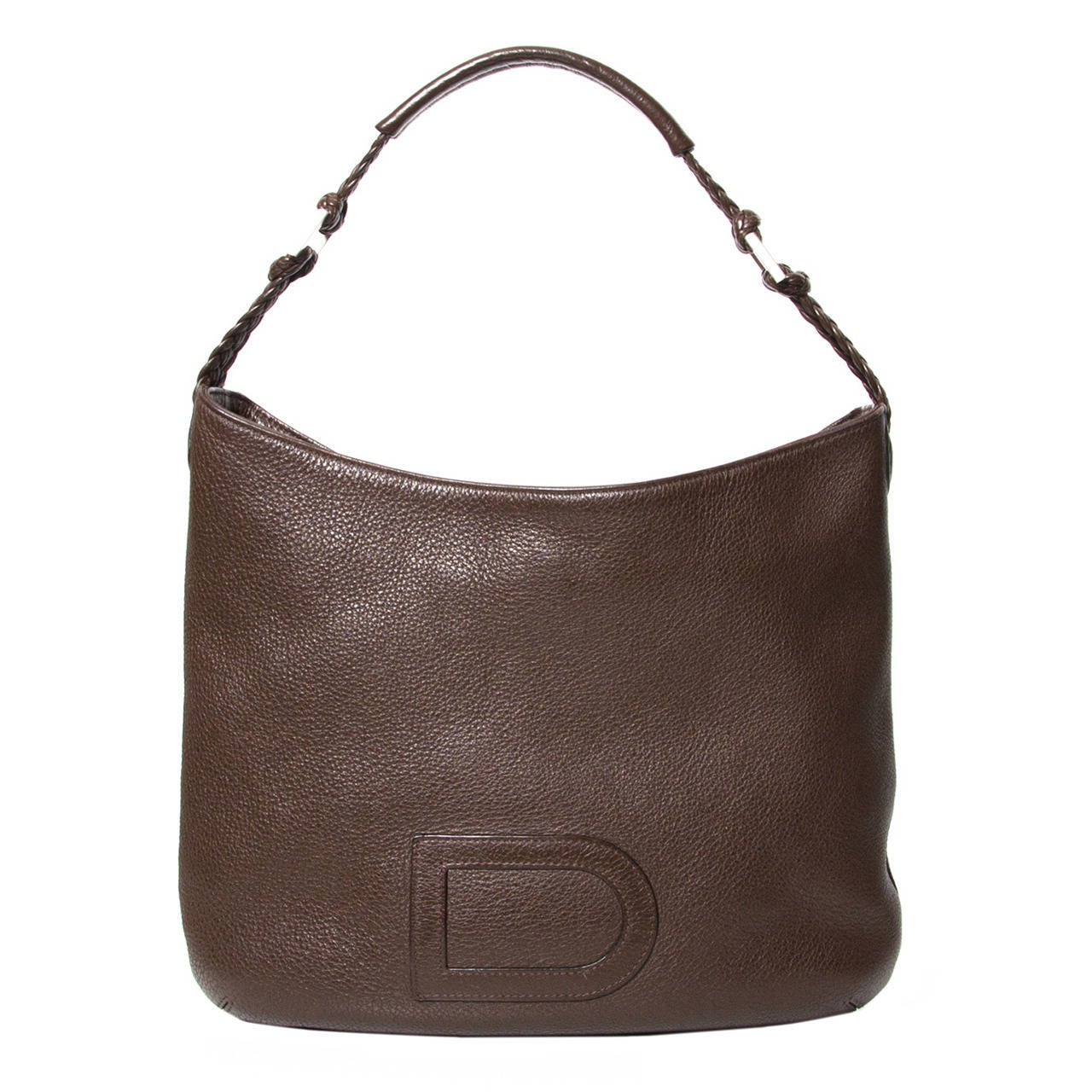 Delvaux Chocolate Le Louise Bag