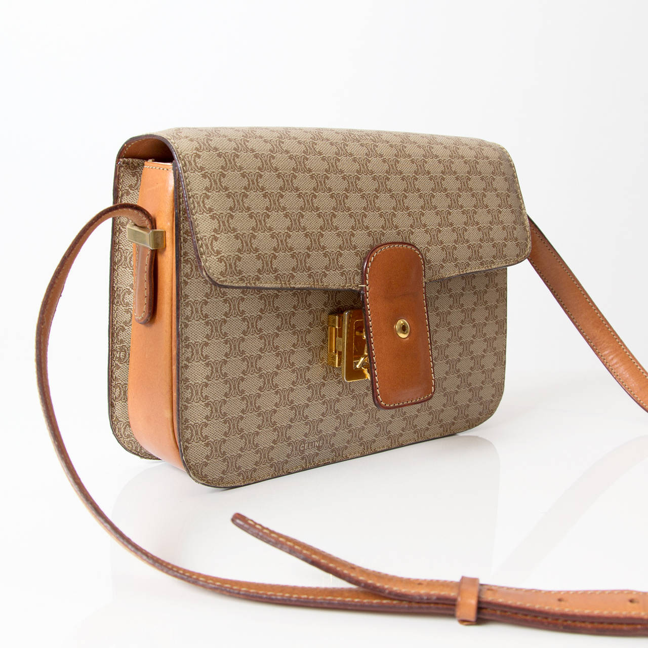 Celine Vintage Monogram Shoulder Bag – Votre Luxe