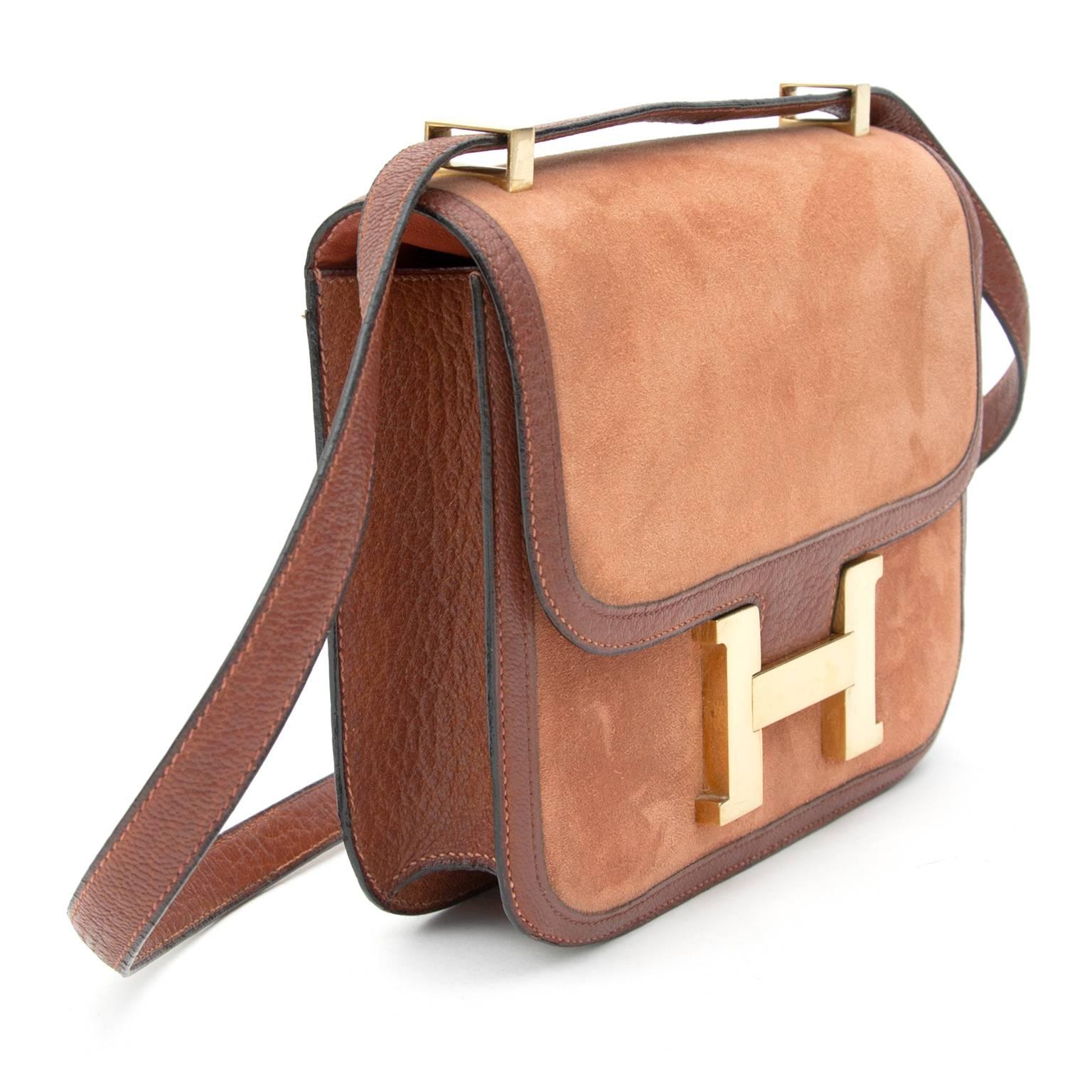 hermes constance suede
