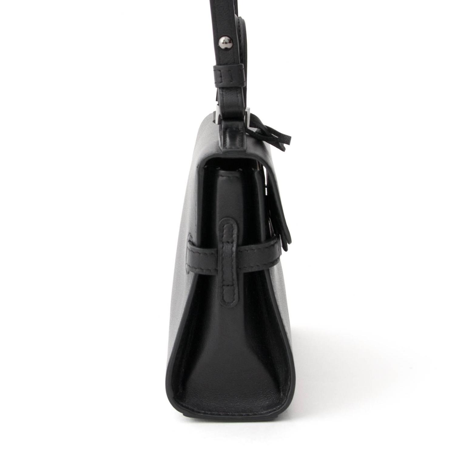 BRAND NEW Delvaux Tempte Micro Calf Souple Black For Sale at 1stdibs