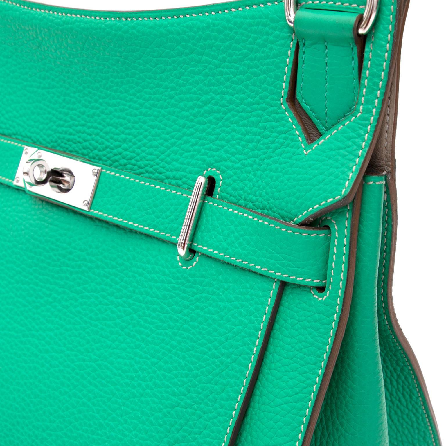 Hermes Jypsiere 34 Two Tone  Bamboo PHW 2