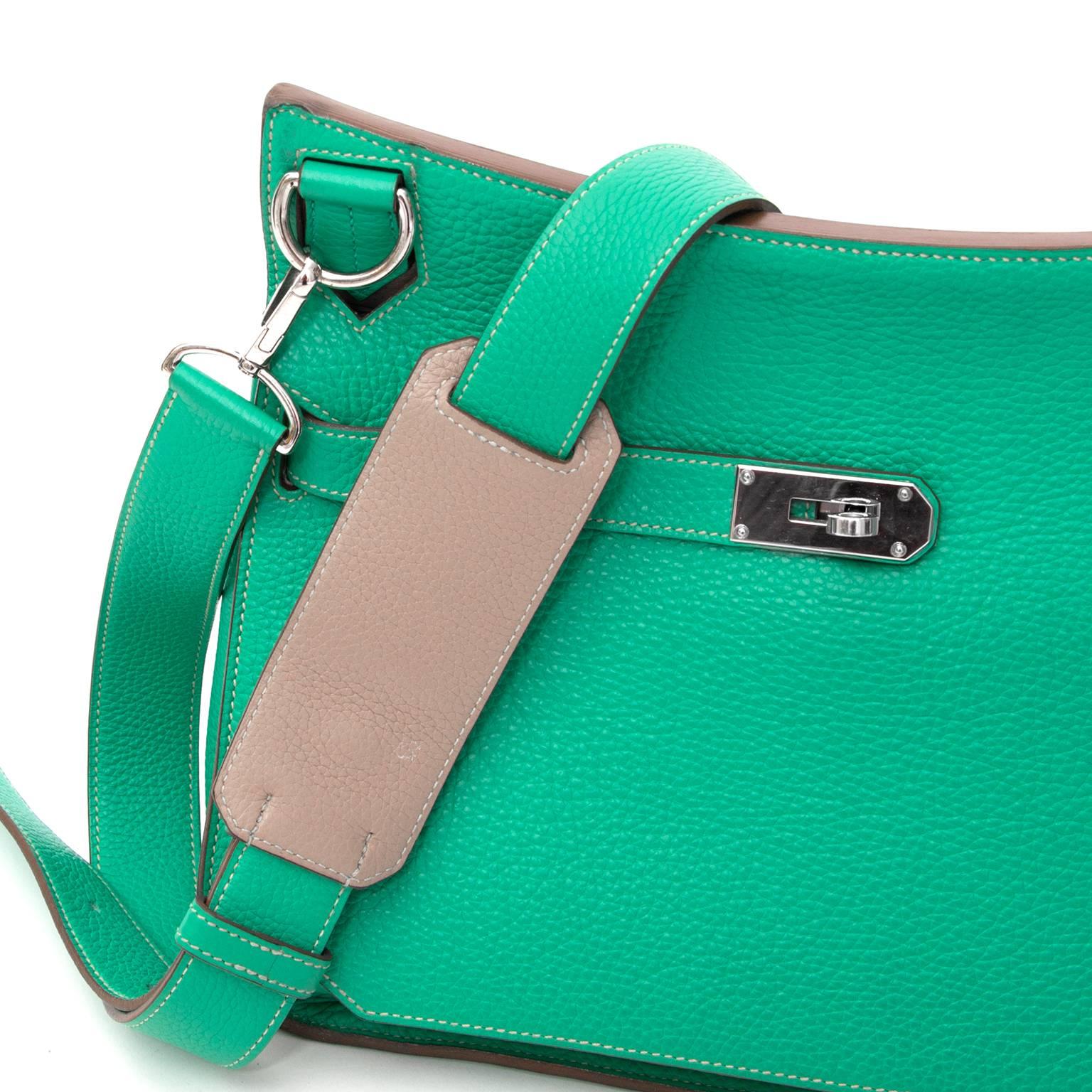 Hermes Jypsiere 34 Two Tone  Bamboo PHW 3