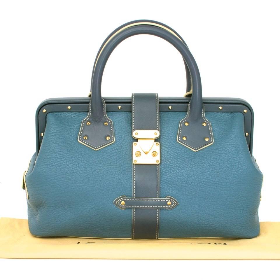 Louis Vuitton Suhali L'ingenieux Bicolor Blue ** AS NEW ** 2