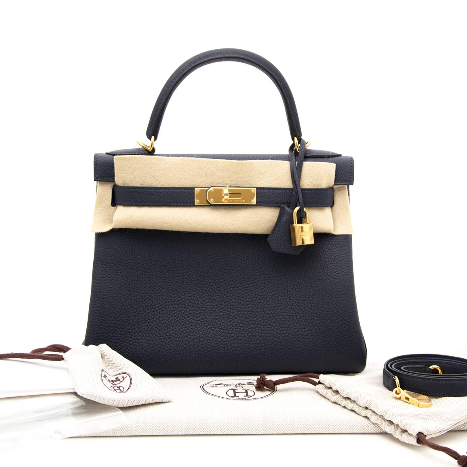 hermes kelly blue nuit