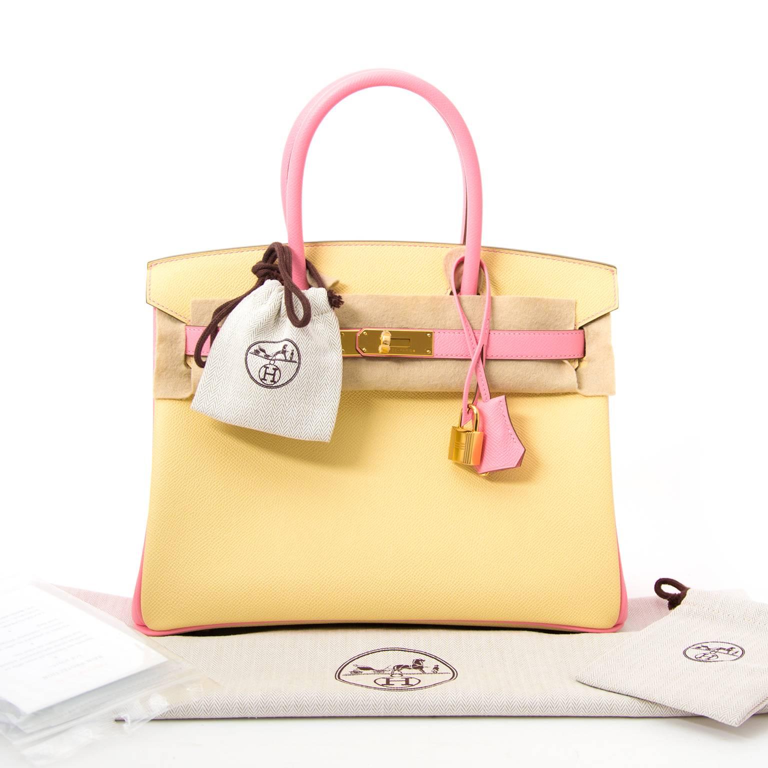 birkin jaune poussin