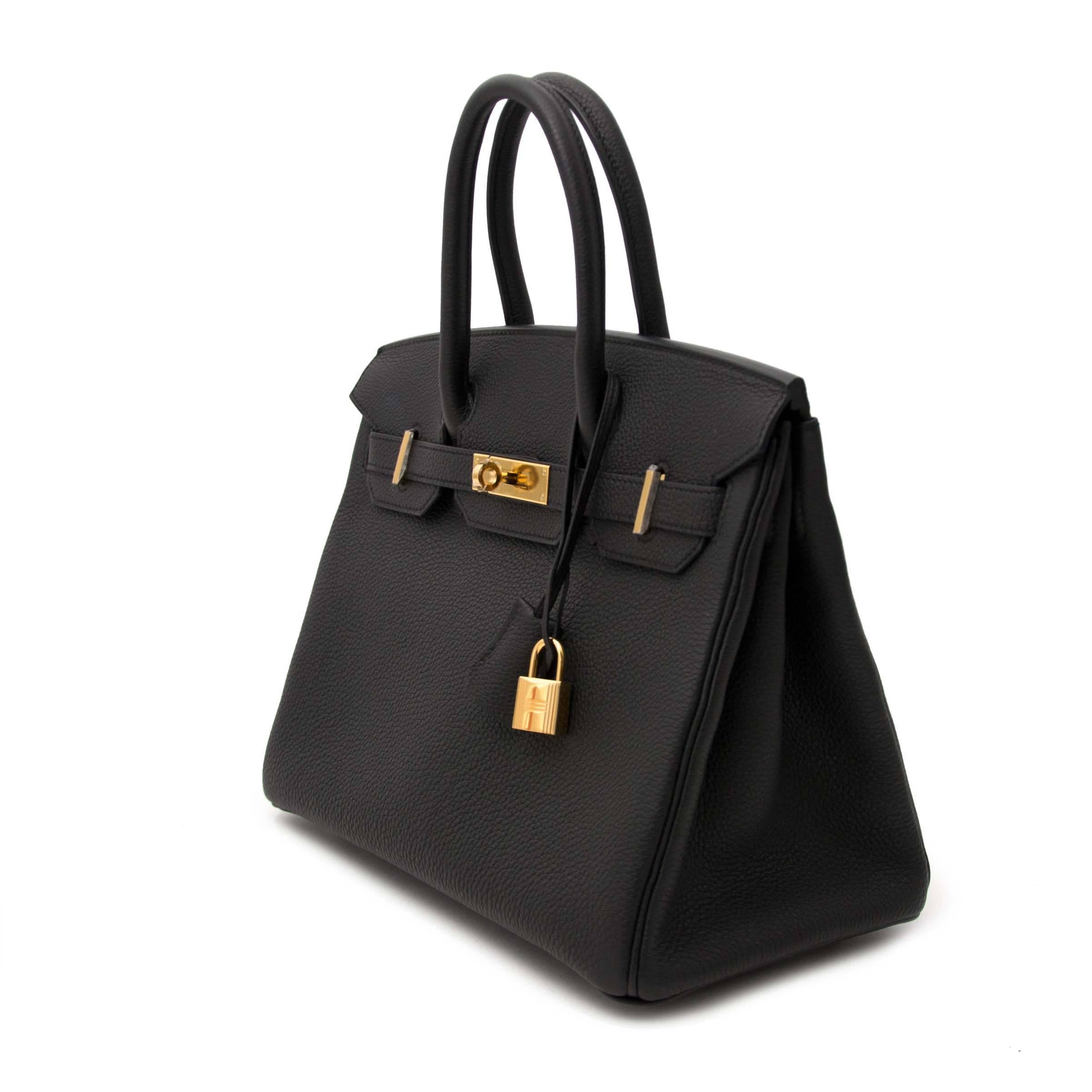 hermes birkin 30 black togo