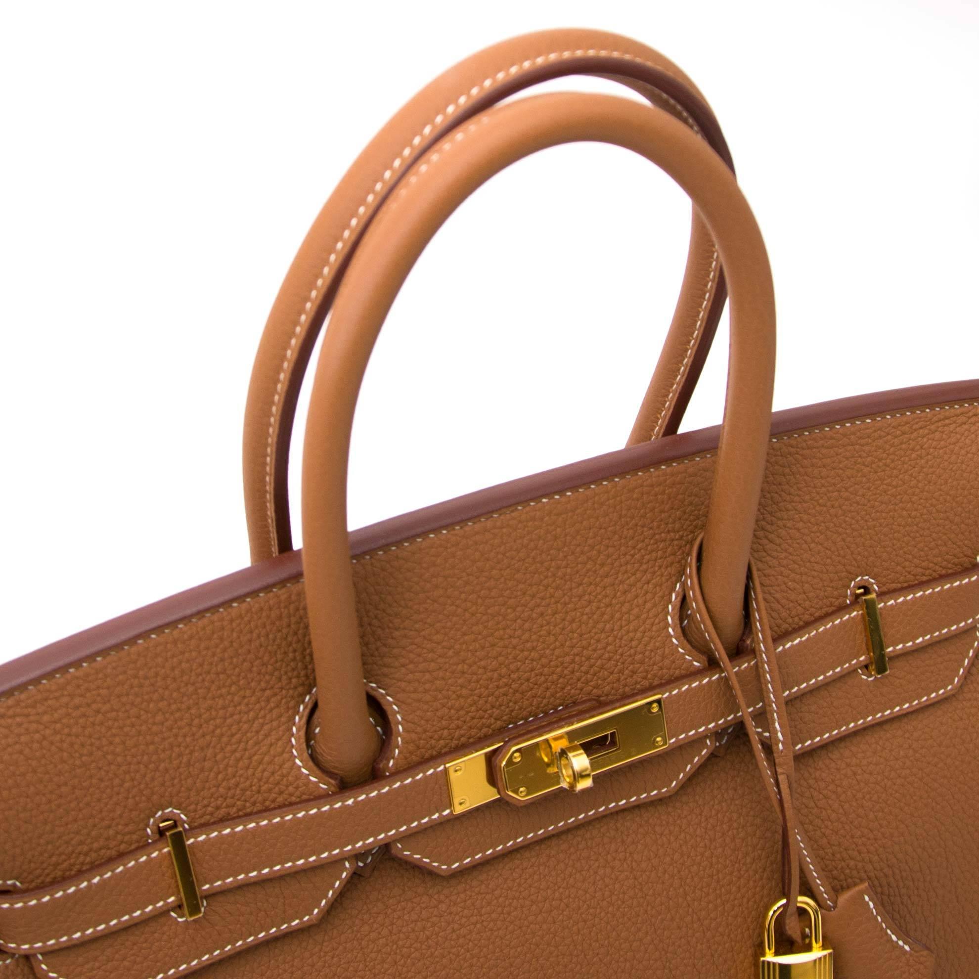 birkin 35 gold