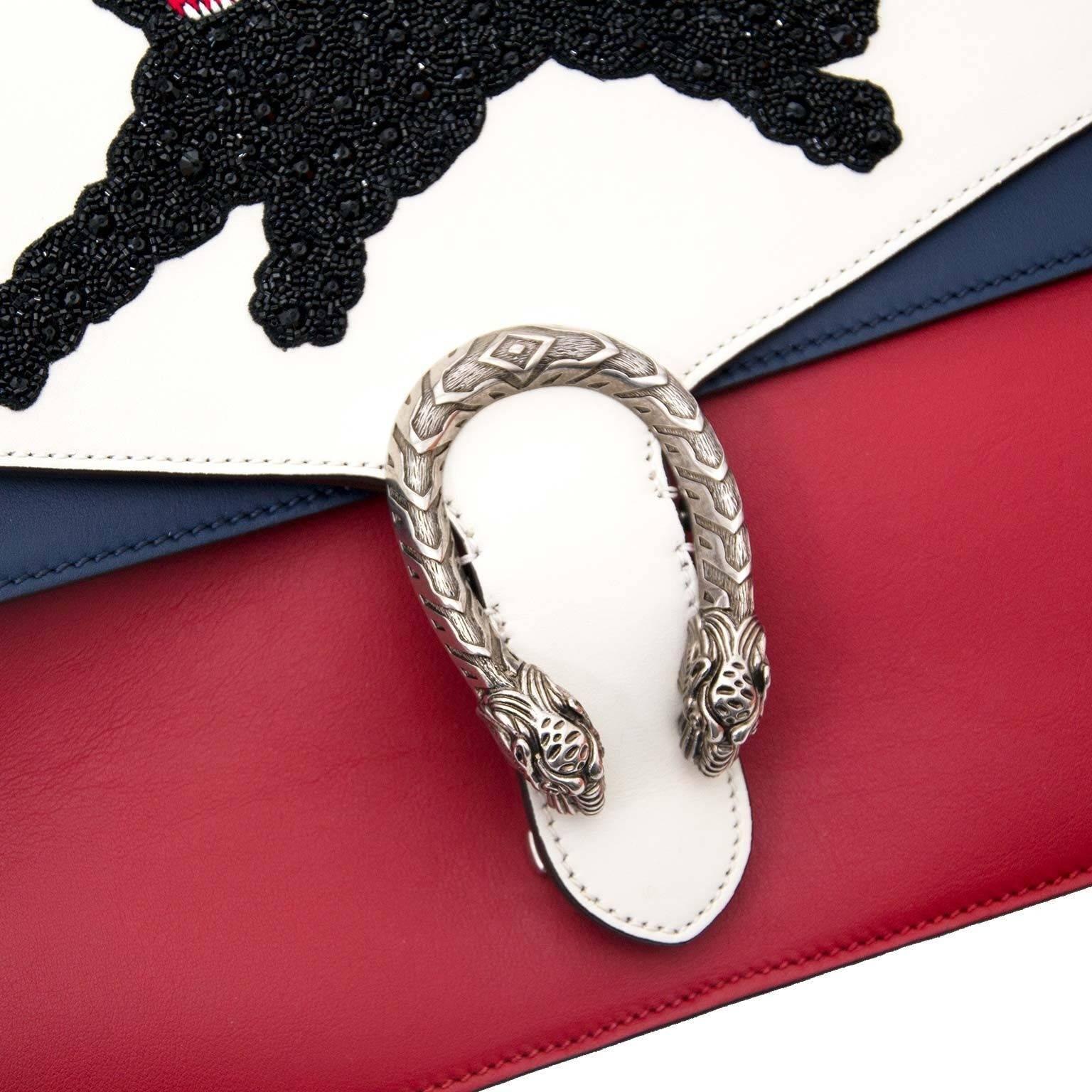 Femenino o masculino Bolso de hombro mediano Gucci Dionysus Pantera de lentejuelas