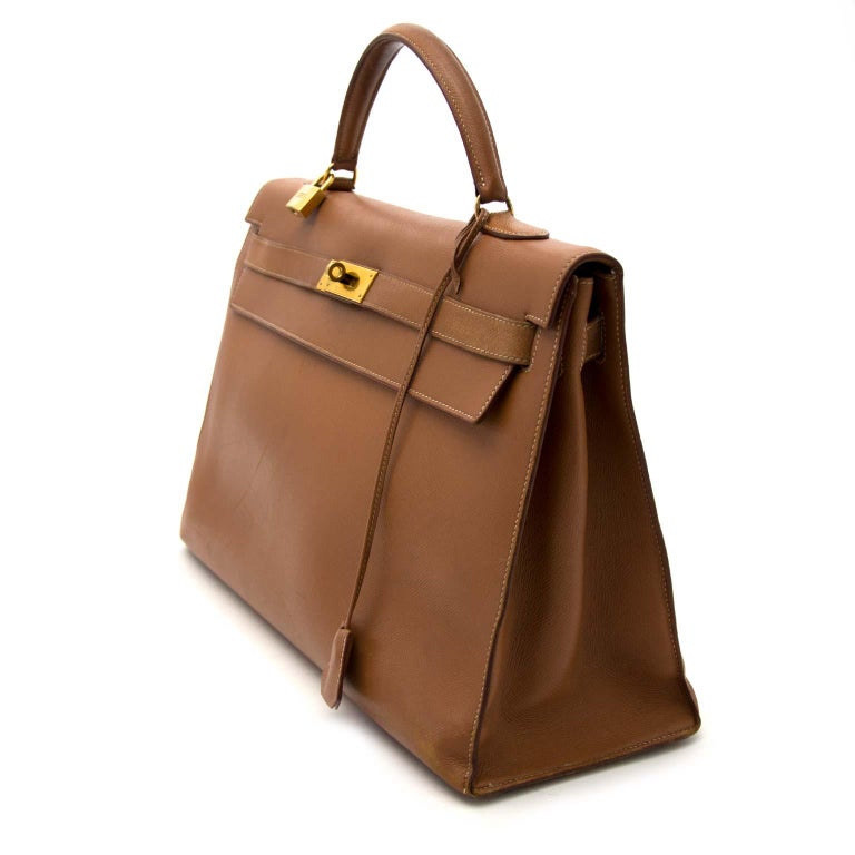 Hermes New Kelly Elan Shoulder Bag B:2023 Gold Hardware Madame Leather –  Paradise vintage