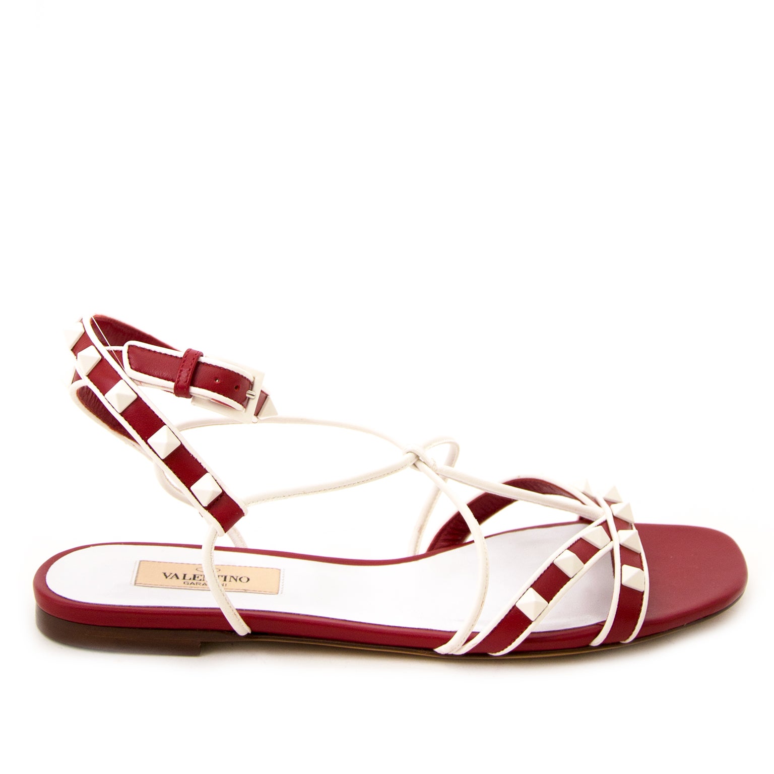 valentino red flip flops