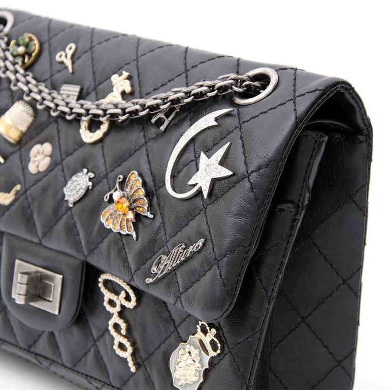 Rare Chanel Lucky Charm 2.55 Reissue Double Flap Bag 225 at 1stDibs