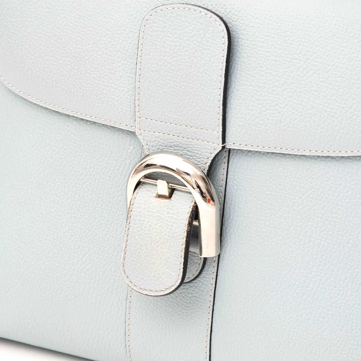 Delvaux Baby Blue Brillant MM 2