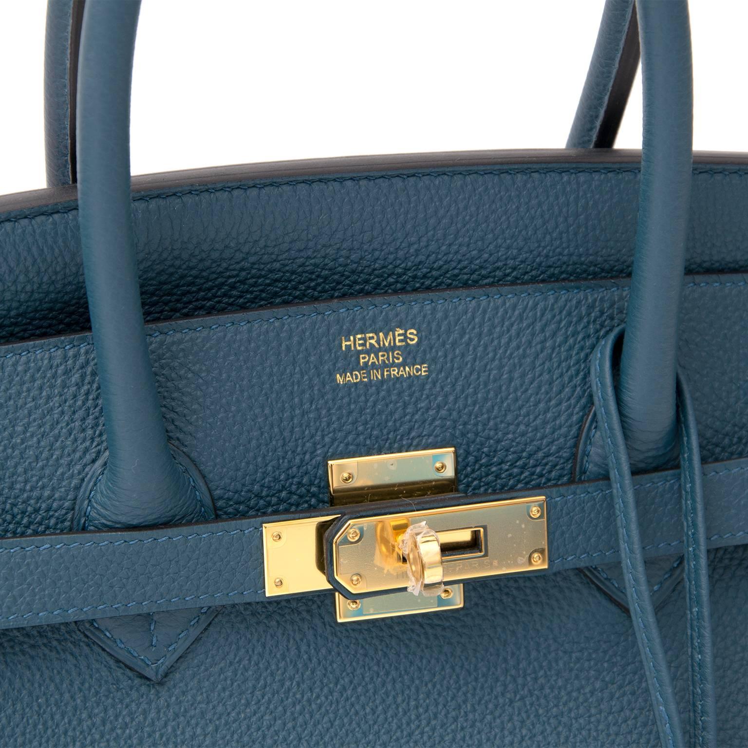 BRAND*NEW Hermes Birkin 35 Togo Colvert GHW 2