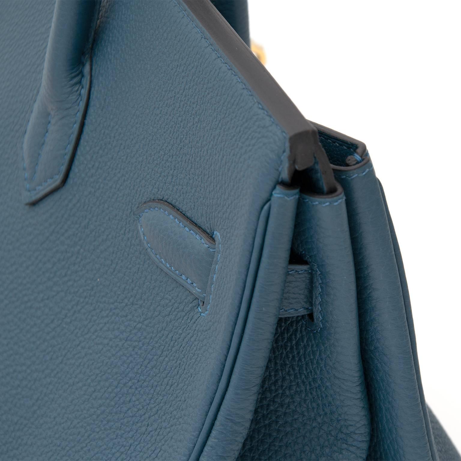 Women's BRAND*NEW Hermes Birkin 35 Togo Colvert GHW