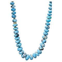 Genuine Golden Hills Lavender Turquoise Yellow Gold Necklace