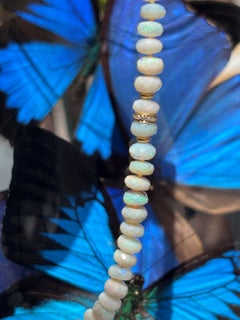 Australian Opal Diamond Necklace