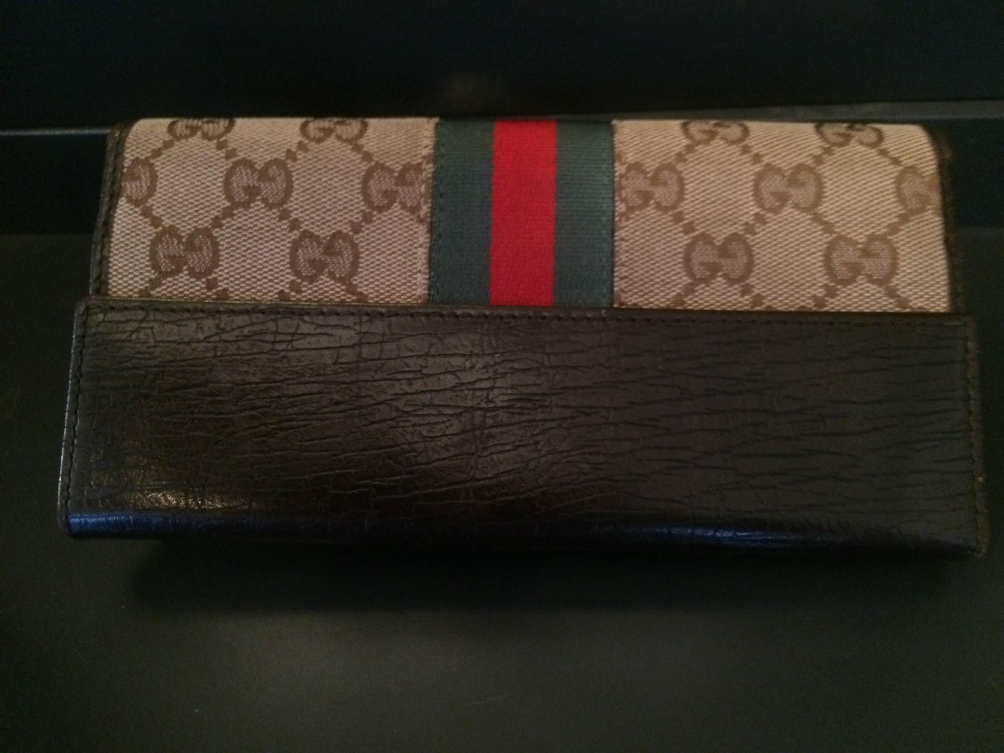 gucci wallet vintage