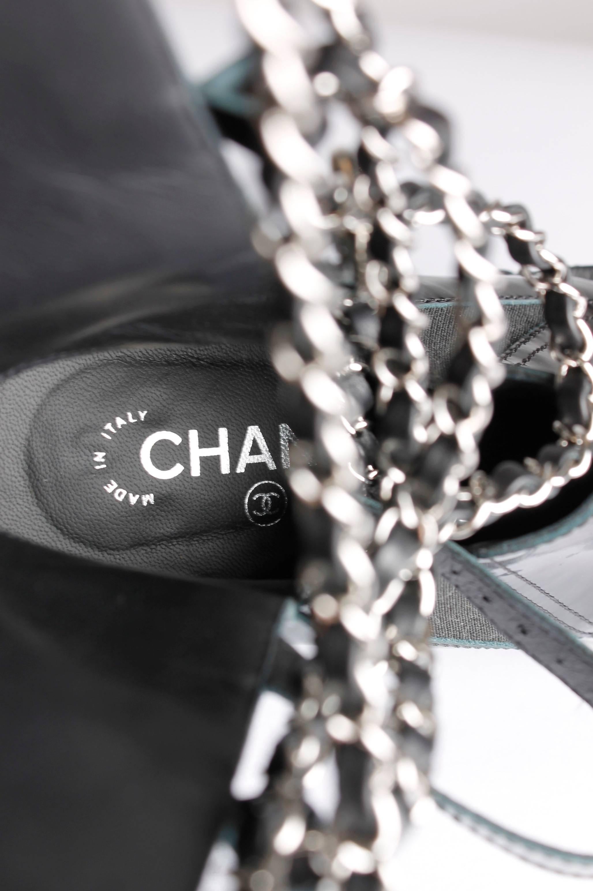 chanel chain boots 2013