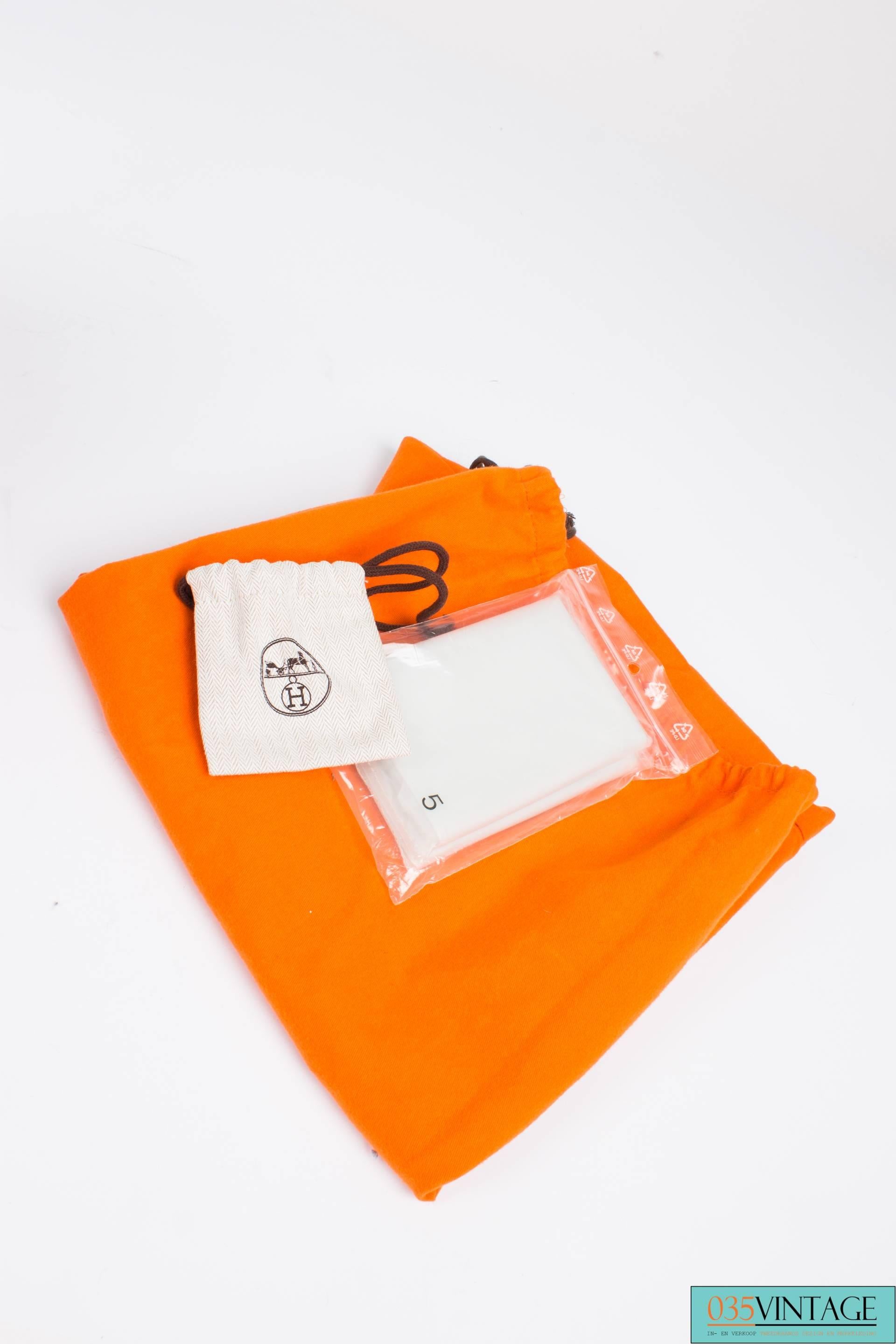 Hermès Birkin Bag 40 - Orange H Togo Leather  1