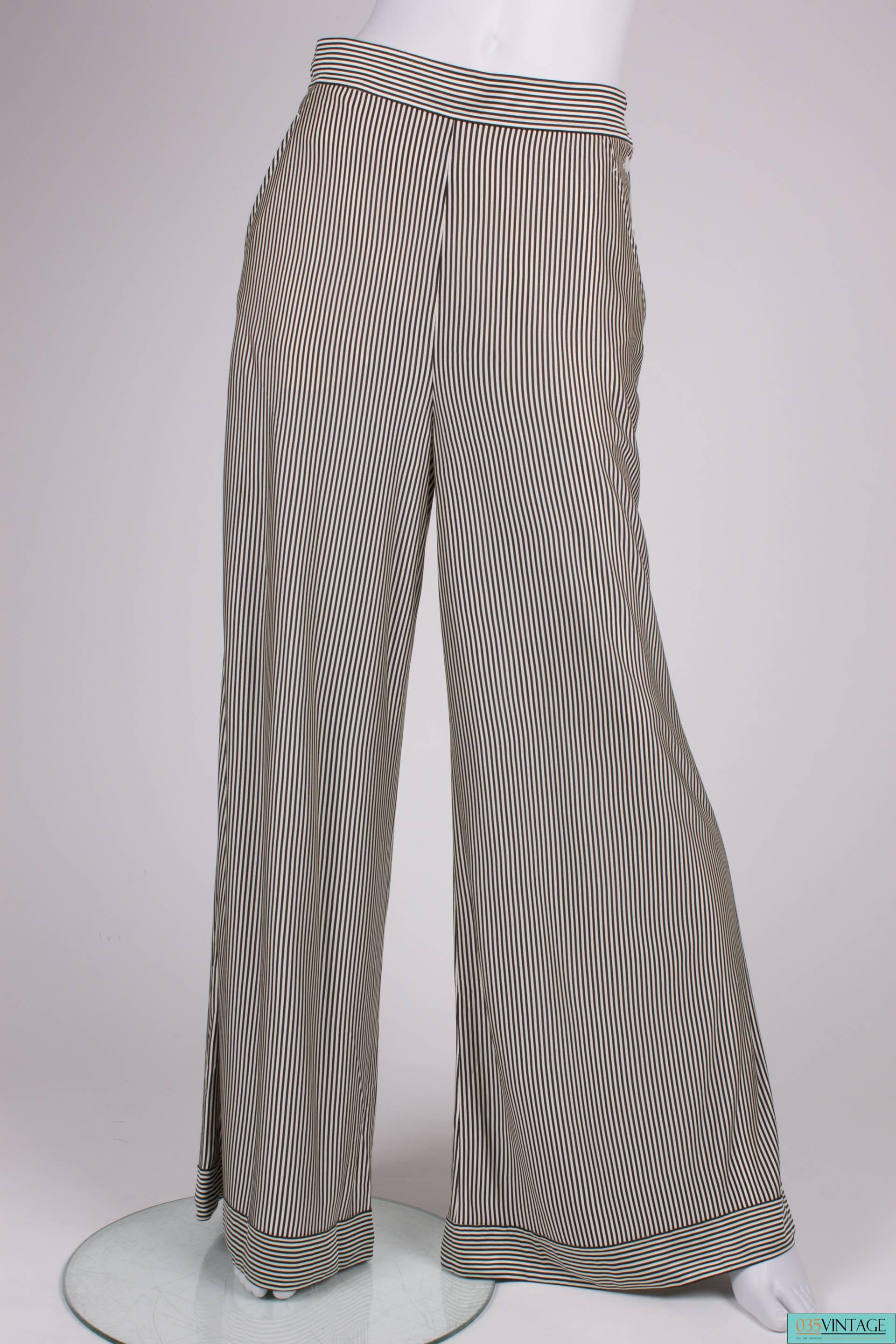 Hermes 2-pcs Suit Top & Pants - black/white  1
