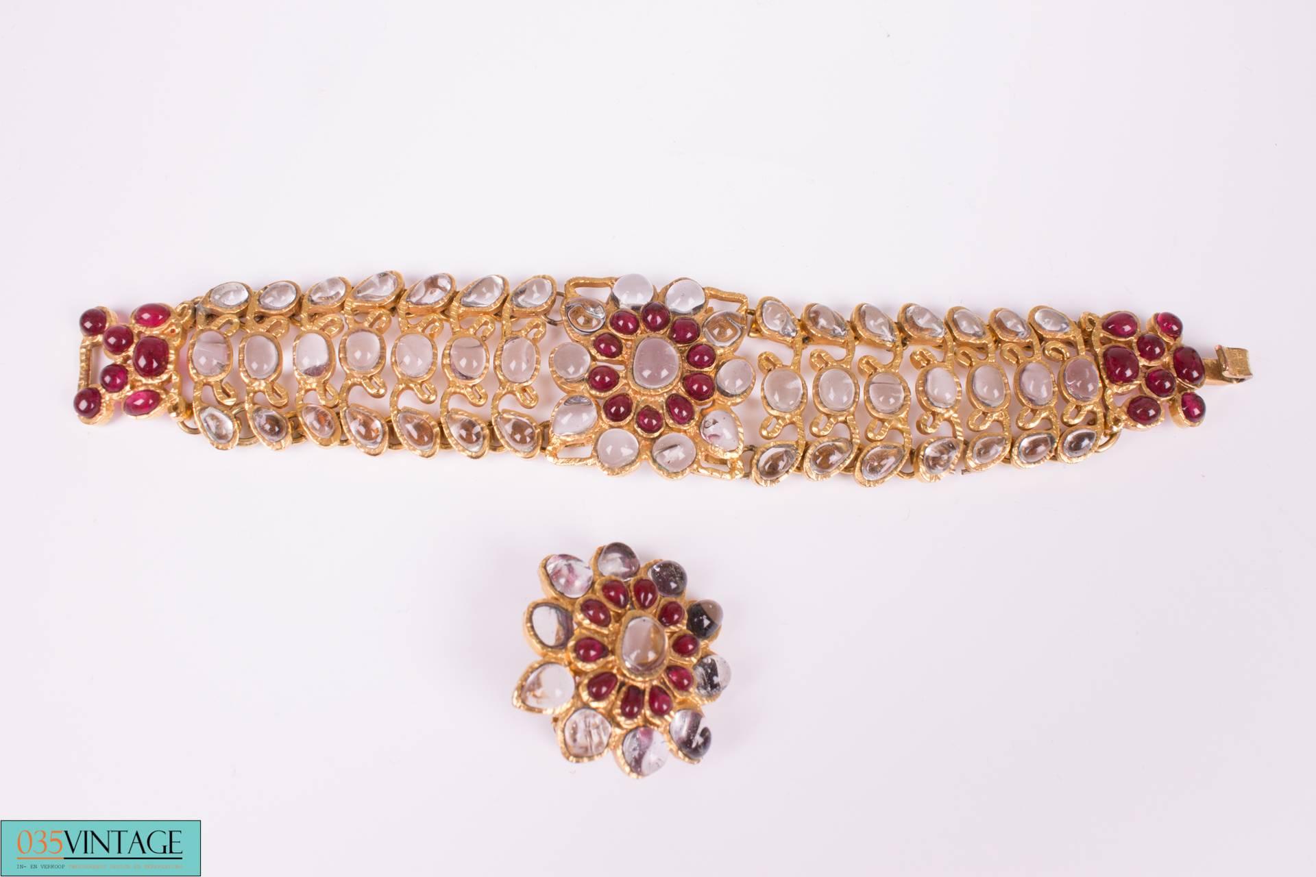 Women's Chanel Byzantine Bracelet - gold 