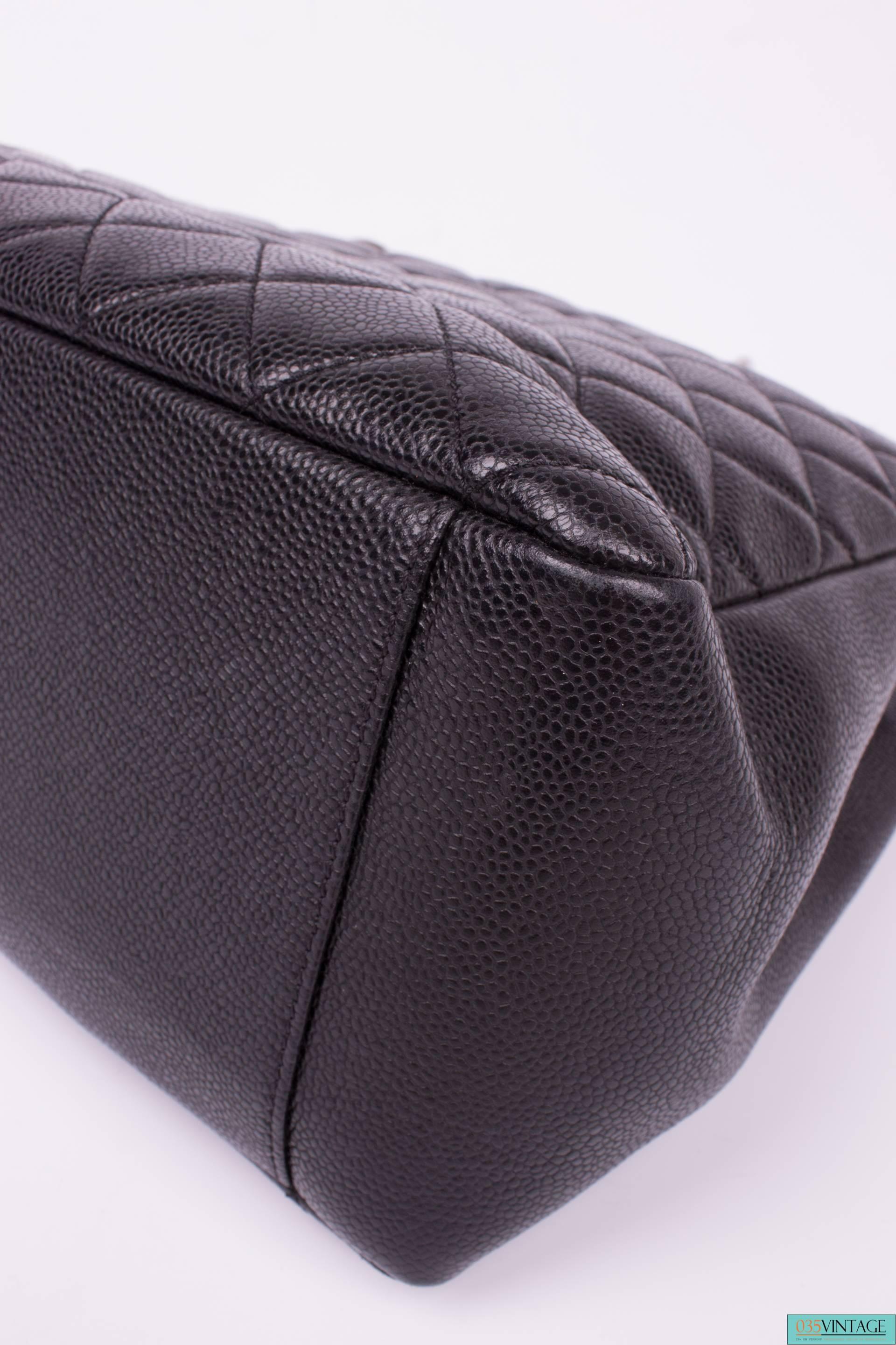 Chanel Grand Shopper Bag - black caviar leather 2
