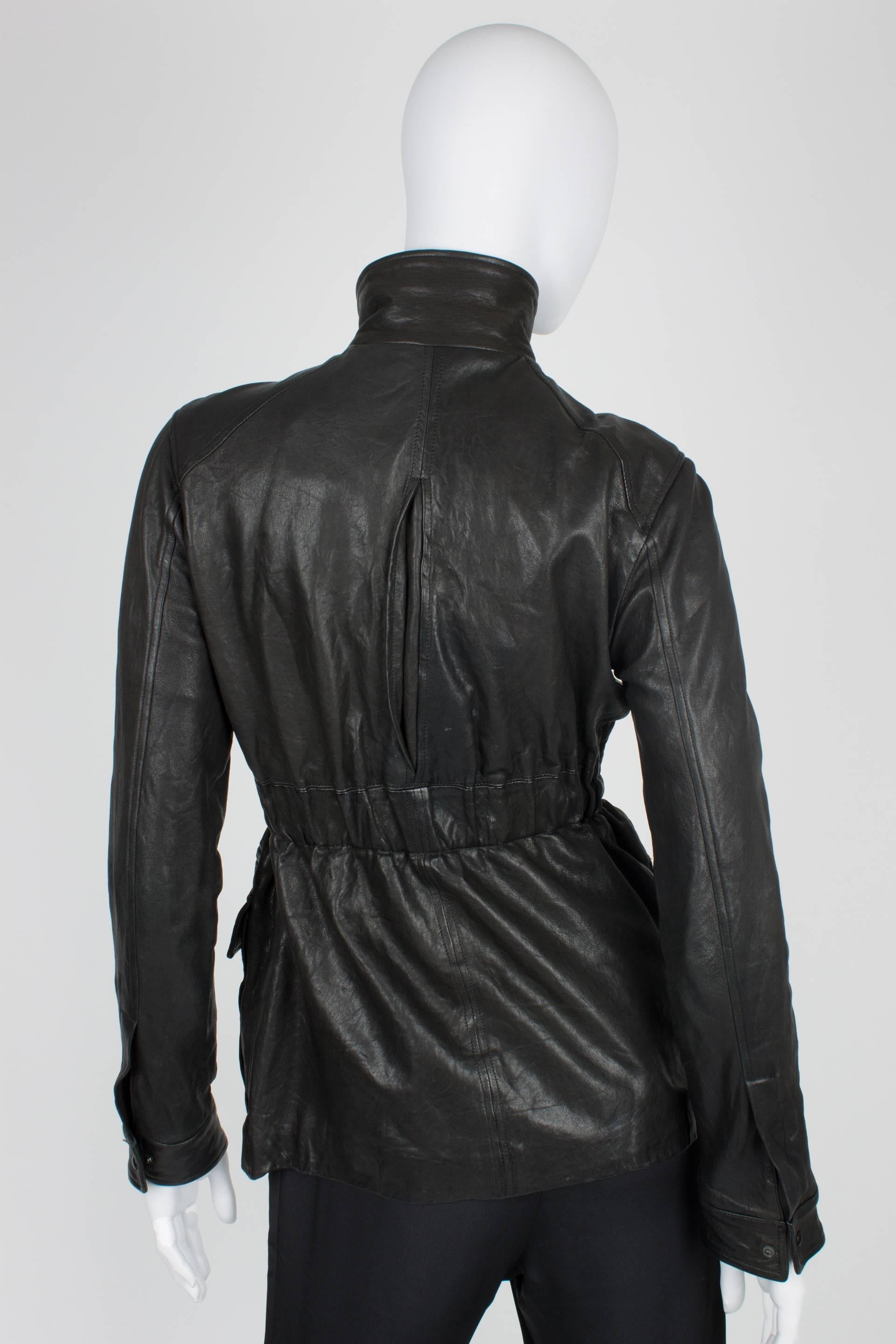 Chanel Leather Jacket - black  3