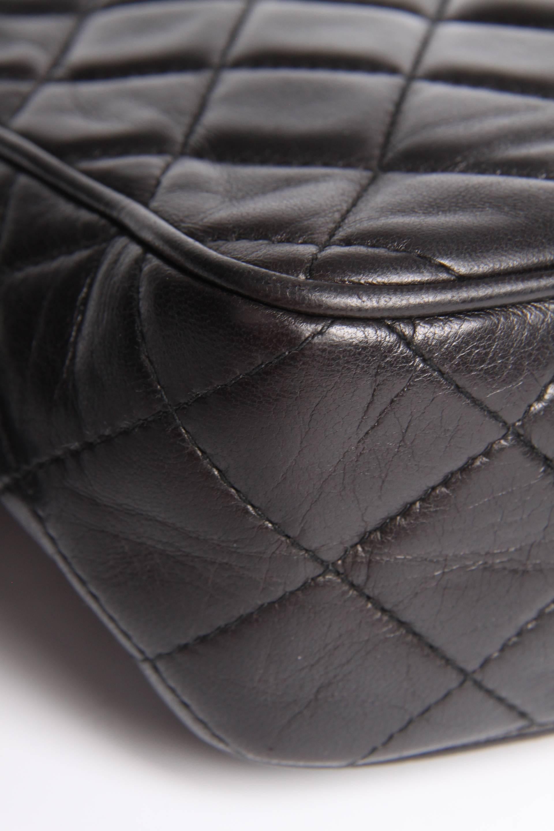 Women's 1995 Chanel Camera Bag Vintage - black leather 