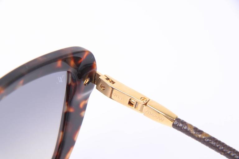 Louis Vuitton Sunglasses Charlotte Acetate Monogram Havana 55 Brown Eyewear Louis Vuitton Charlotte Sunglasses - brown at 1stDibs | lv  main image 4