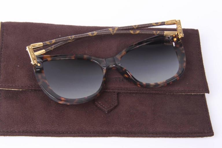 Louis Vuitton Charlotte Sunglasses - brown at 1stDibs | lv  display picture 3