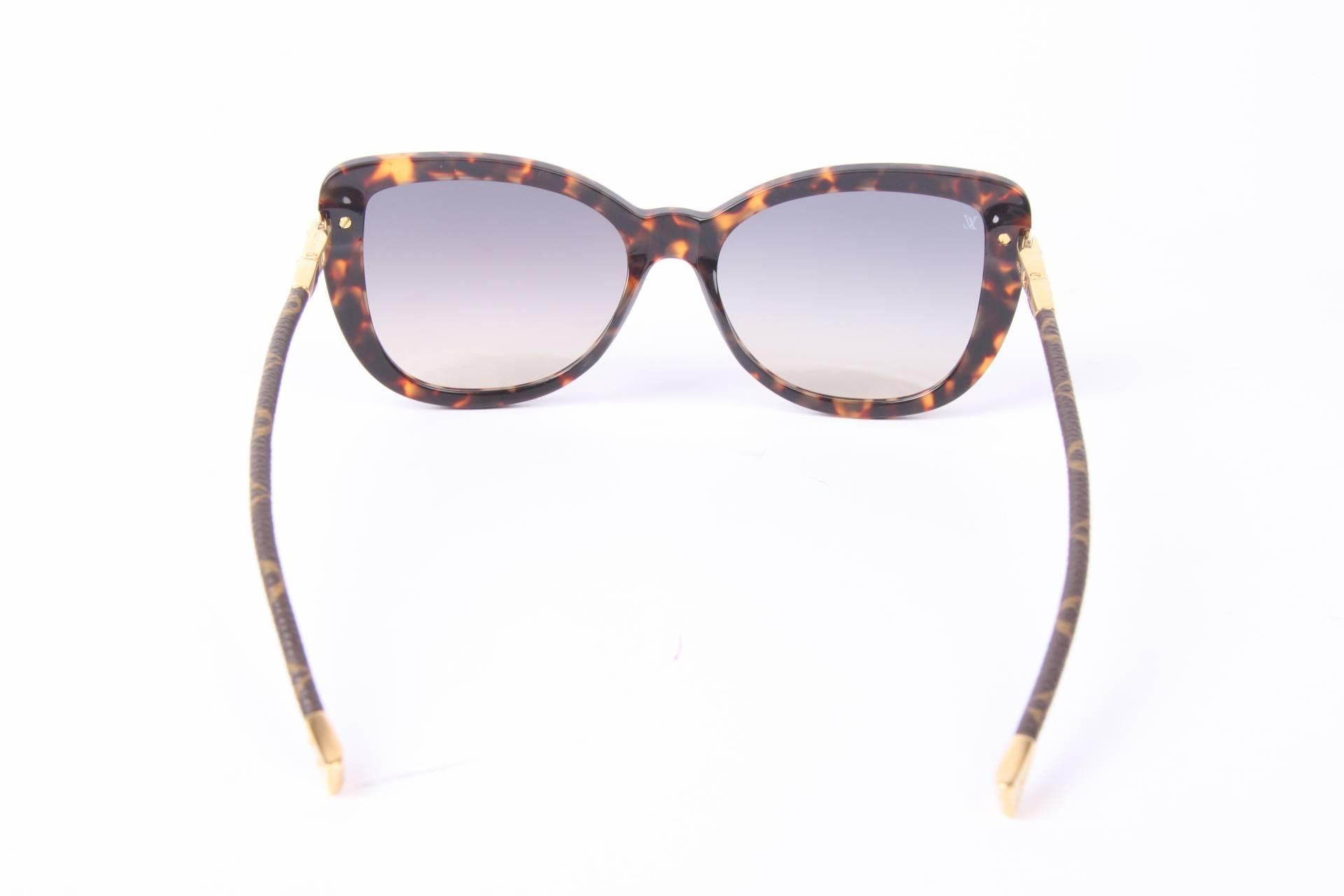 Louis Vuitton Charlotte Sunglasses - brown  In New Condition In Baarn, NL