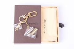 Louis Vuitton Key Chain - gold & silver