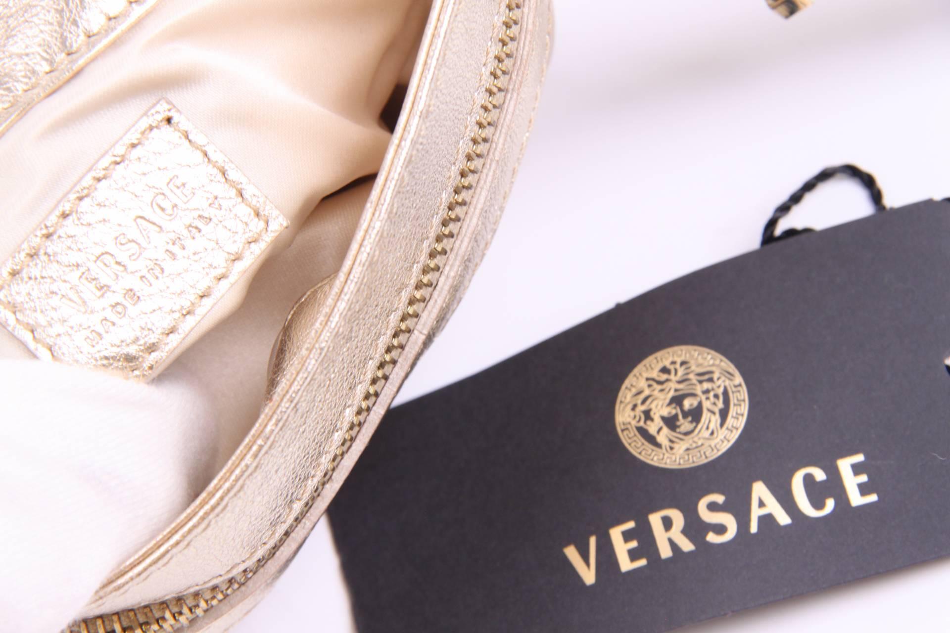 Gold Versace Mini Bag Medusa - gold